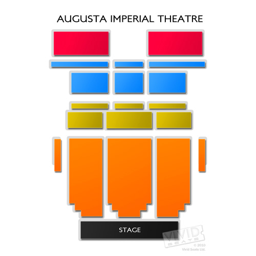 Augusta Imperial Theatre Seating Chart | Vivid Seats