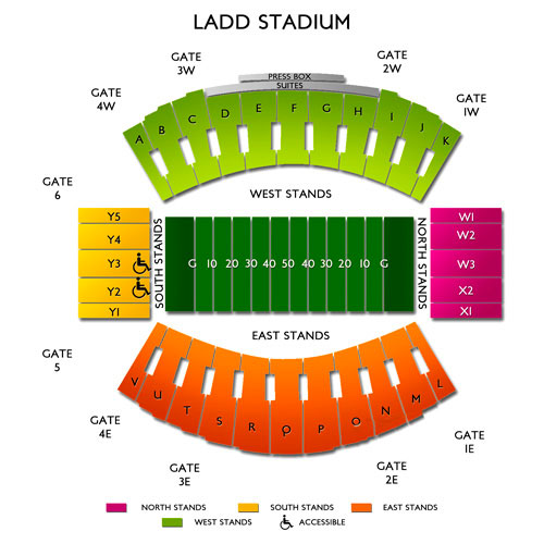 Ladd Stadium Venue Map