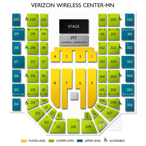 Verizon Wireless Center in Mankato Seating Chart | Vivid Seats